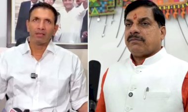 विजय शाह CM मोहन यादव की ‘रीढ़ की हड्डी’, जीतू पटवारी का सरकार पर बड़ा हमला,बोले – शाह और कैलाश विजयवर्गीय का इस्तीफा अब तक क्यों नहीं?