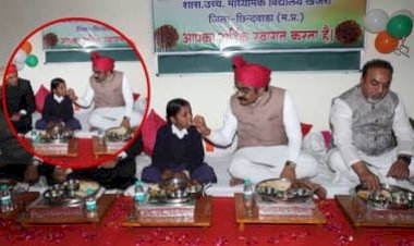 अफसरों पर बरसे मंत्री राकेश सिंह,लगाई भाजपा नेताओं की क्लास!स्कूल में बच्चों की जगह नेताओं को देखकर बिगड़ा मिजाज