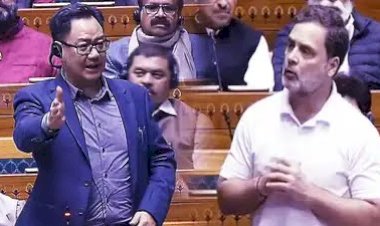 कांग्रेस नेता राहुल गांधी को 5 बजे तक अल्टीमेटम,  रिजीजू की चेतावनी—‘साक्ष्य दो या माफी मांगो’, सरकार लाएगी विशेषाधिकार हनन प्रस्ताव