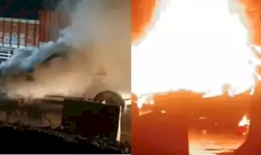 भाजपा सांसद की कार बनी आग का गोला, बाल-बाल बचे, चालक की सूझबूझ से टला बड़ा हादसा