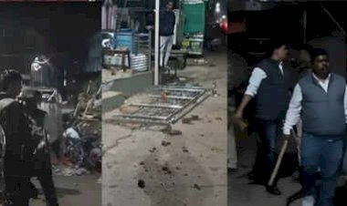 मंदिर-मस्जिद को लेकर जबलपुर में बवाल!मंदिर से घसीटकर पीटने के आरोप, पथराव के बाद 49 गिरफ्तार, कर्फ्यू जैसे हालात