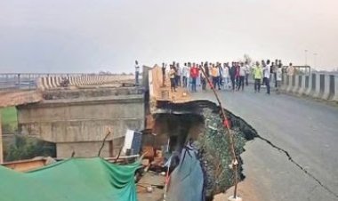 400 करोड़ रुपये लागत, 4 साल में धराशायी, जबलपुर-भोपाल NH-45 पर ट्रैफिक ठप,बाल-बाल बचे लोग! बस गुजरते ही धंस गया था  फ्लाईओवर ब्रिज