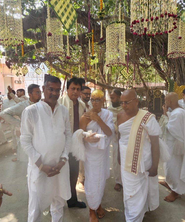 सिद्धवाड़ (पालीताणा) की पावन भूमि पर रचा गया इतिहास-  आचार्य पदवी समारोह से खरतरगच्छ शासन को नया उजास, श्री सम्यकरत्नसागर जी बने नूतन आचार्य