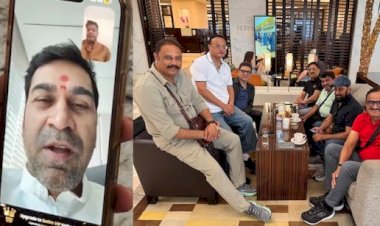 दुबई में फंसे महाकाल मंदिर के पुजारी विकास शर्मा, उज्जैन में परिवार चिंतित; बोले— फिलहाल होटल में सुरक्षित हूं