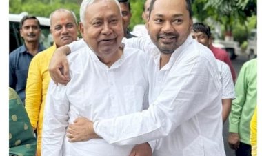 निशांत ने JDU जॉइन की,बोले- पापा पर विश्वास बनाए रखिए, उन्होंने 20 साल में जो काम किए उन्हें आगे ले जाऊंगा, नीतीश मौजूद नहीं थे
