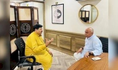 BJP विधायक अम्बरीष शर्मा भोपाल तलब,अपनी ही सरकार के खिलाफ धरना, भिंड से राजधानी तक गूंजा लहार का मामला