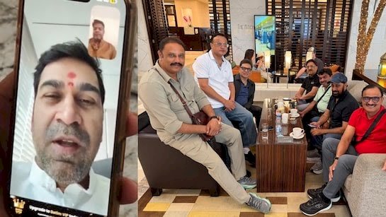 दुबई में फंसे महाकाल मंदिर के पुजारी विकास शर्मा, उज्जैन में परिवार चिंतित; बोले— फिलहाल होटल में सुरक्षित हूं