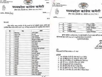 MP कांग्रेस का बड़ा बदलाव!चार जिलों की कार्यकारिणी घोषित की:57 विधानसभाओं में मंडलम और 88 नगर अध्यक्षों की नियुक्ति