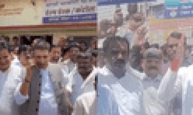 जीतू पटवारी ने कलेक्टर को फोन पर दी सख्त चेतावनी: गेहूं खरीदी में देरी पर प्रदेशभर में कांग्रेस का प्रदर्शन, सरकार पर रणनीतिक तरीके से घोटाला करने का गंभीर आरोप