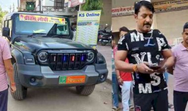 विधायक के बेटे की थार ने 5 को मारी टक्कर:हाथ-पैर और सिर में गंभीर चोटें, आरोपी बोला- सायरन-हॉर्न बजाने पर क्यों नहीं हटे