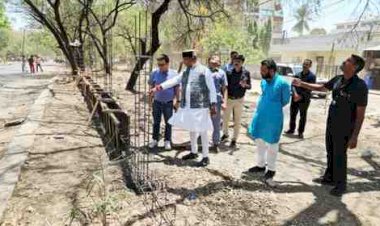 भोपाल में घटिया निर्माण पर फूटा मंत्री विश्वास कैलाश सारंग का गुस्सा, औचक निरीक्षण में इंजीनियर को लगाई फटकार—कहा, लापरवाही बिल्कुल बर्दाश्त नहीं, दोषियों पर होगी सख्त कार्रवाई