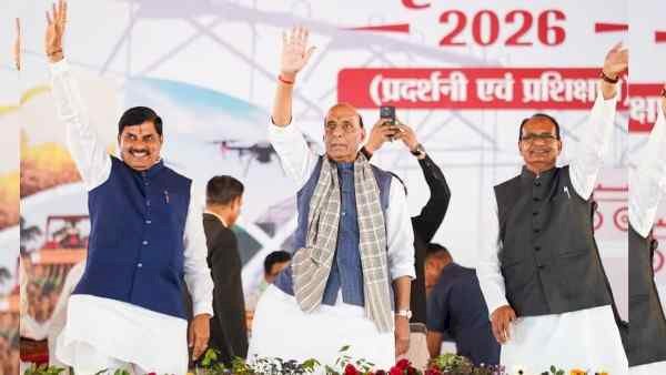 राजनाथ सिंह ने किया बड़ा ऐलान :अब सीधे सेना खरीदेगी किसानों से फल और सब्जियां, कहा- लगन के साथ प्रदेश को आगे बढ़ा रहे CM मोहन यादव