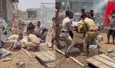 देवास में मौत का तांडव: पटाखा फैक्ट्री में धमाके से उड़े इंसानी जिस्म के चिथड़े, अबतक  3 लोगों की मौत,धमाके से दहल गया पूरा इलाका