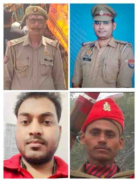 दिल्ली-पलवल हाईवे पर भीषण सड़क हादसा: जालौन पुलिस के दो दरोगा, दो सिपाही समेत पांच की मौत